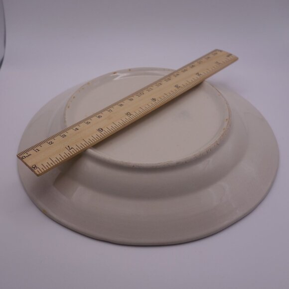 Set of Four(4) 8 Inch Plates and Set of Eleven(11) 6.5 Inch Plates with Blue Rim - Picture 6 of 12